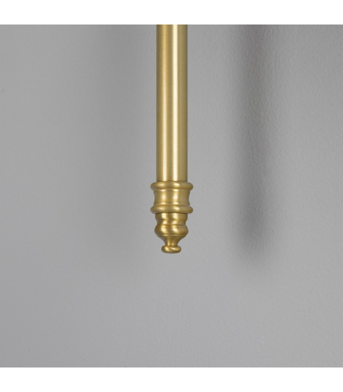 Boyd 1 Arm Wall Light Satin Brass-5