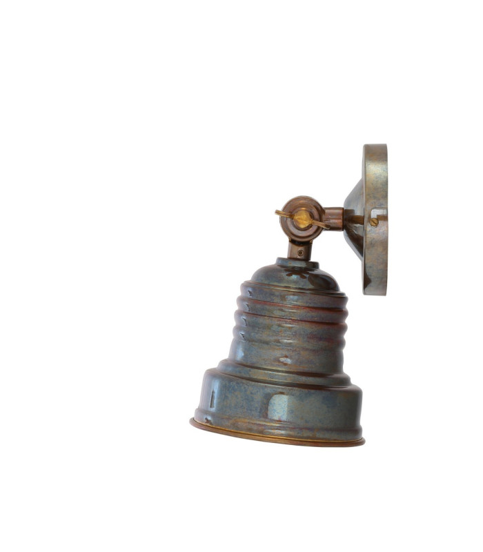 Sucre Antique Industrial Spot Light Antique Brass-4