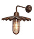 Ardle-A Outdoor Wall Light Bronze & Antique Brass Crackled Glass IP65