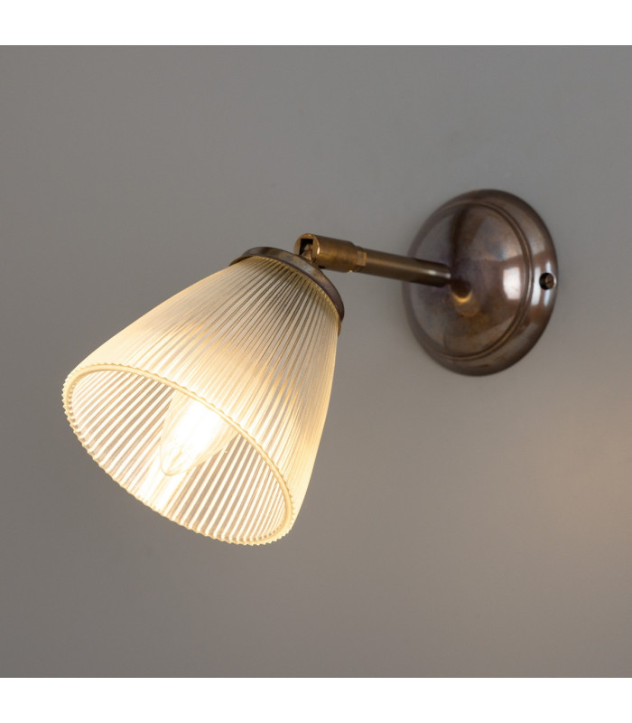 Gadar Art Deco Wall light Antique Brass-5