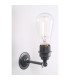 Lome Vintage Industrial Wall Light Grey