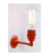 Lome Vintage Industrial Wall Light Orange