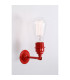 Lome Vintage Industrial Wall Light Red