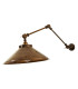 Rio Adjustable Wall Light Antique Brass-1