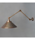 Rio Adjustable Wall Light Antique Brass-5