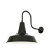 Hex Factory Industrial Wall Light Matt Black