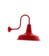 Hex Factory Industrial Wall Light Red-2
