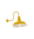 Hex Factory Industrial Wall Light Yellow-1