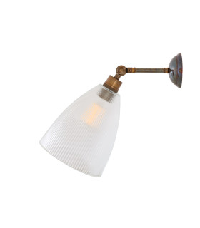 Hale Railway Wall Light Antique Brass-2