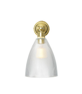 Hale Railway Wall Light Polished Brass-1