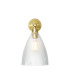 Hale Railway Wall Light Satin Brass-2