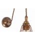 Apoch Wall Light Antique Brass Bronze Cage-3