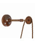 Apoch Wall Light Antique Brass Bronze Cage-4