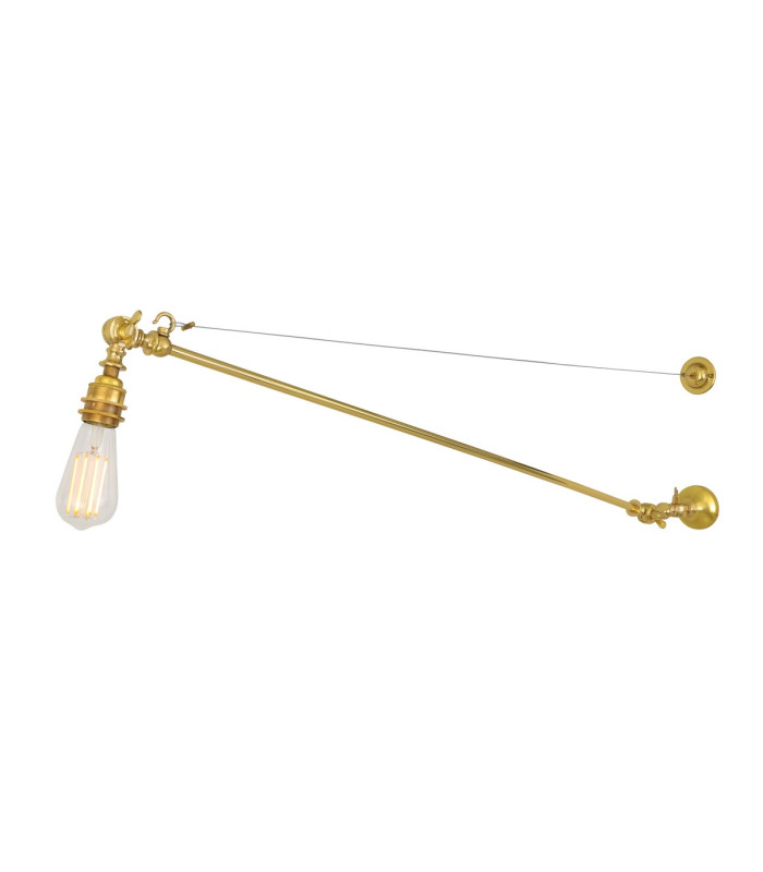 Manick Wall Light Polished Brass-2