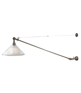 Nyx Wall Light Antique Silver