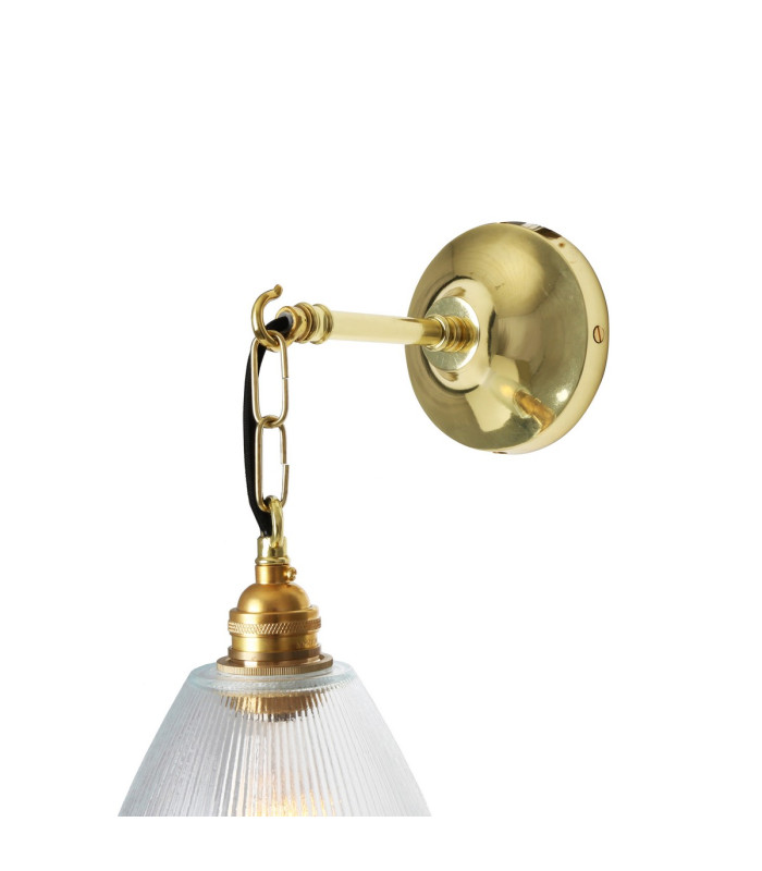 Fend Wall Light Polished Brass-3