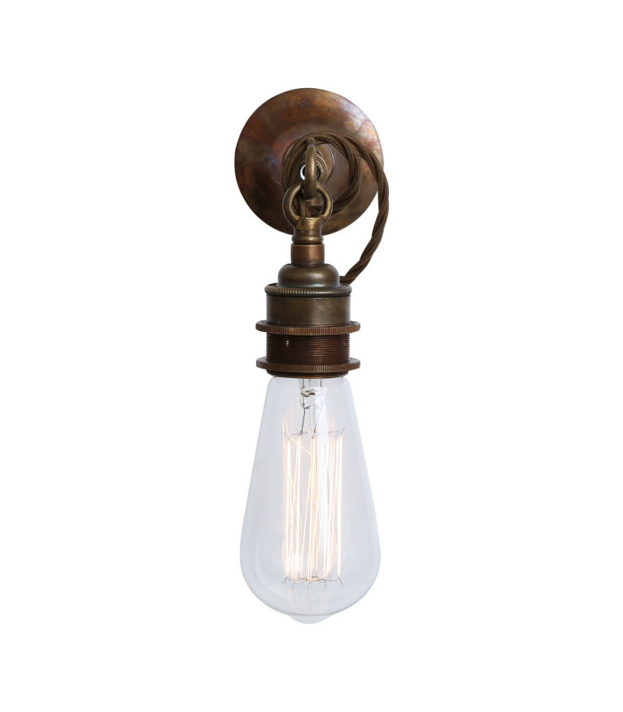 Rehau Wall Light Antique Brass-3