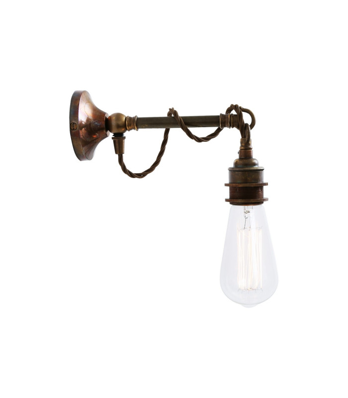 Rehau Wall Light Antique Brass-4