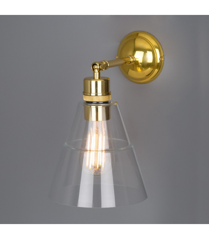 Straff Wall Light Polished Brass-1