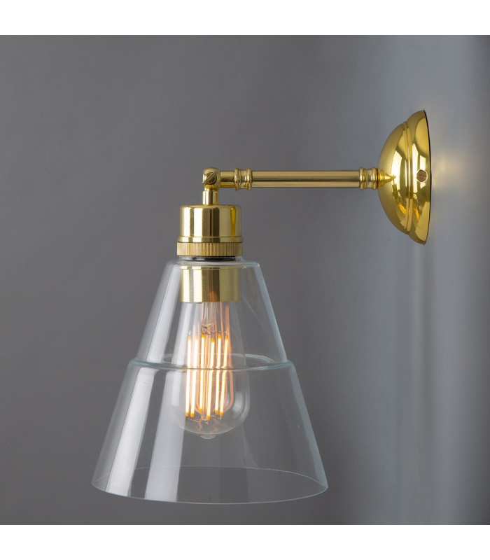 Straff Wall Light Polished Brass-3