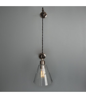 Rigale Pulley Wall Light Antique Silver-2