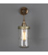 Jam Jar Wall Light Antique Brass-3