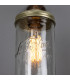 Jam Jar Wall Light Antique Brass-4