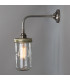 Jam Jar Wall Light Antique Silver-2