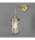 Jam Jar Wall Light Satin Brass-1
