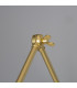 Rebell Adjustable Arm Wall Light Polished Brass-4