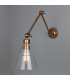 Lyx Adjustable Poster Light Antique Brass-1