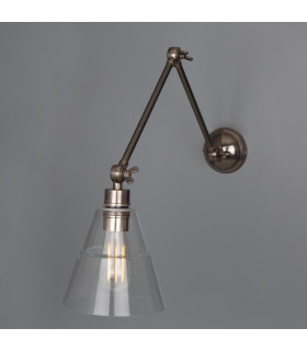 Lyx Adjustable Poster Light Antique Silver-1