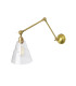 Lyx Adjustable Poster Light Satin Brass-1
