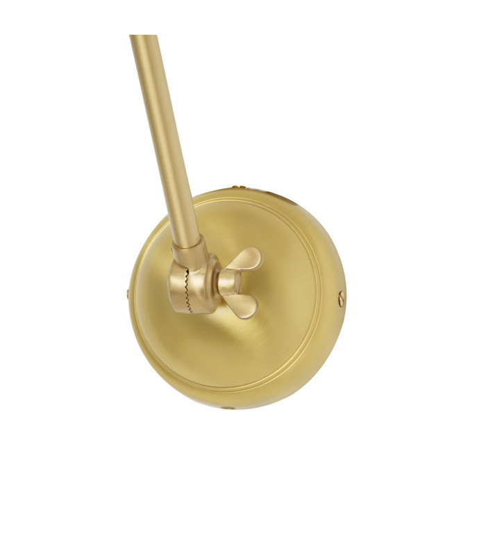 Lyx Adjustable Poster Light Satin Brass-3