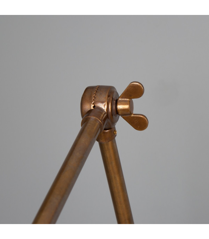 Reznor Adjustable Poster Light Antique Brass-4