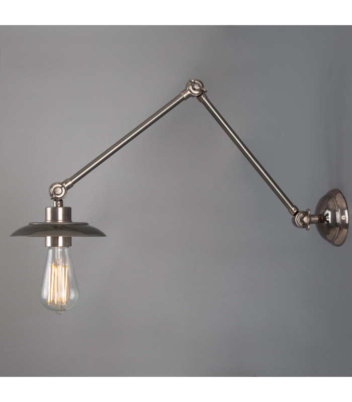 Reznor Adjustable Poster Light Antique Silver-3