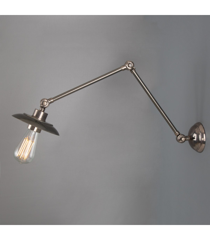 Reznor Adjustable Poster Light Antique Silver-4