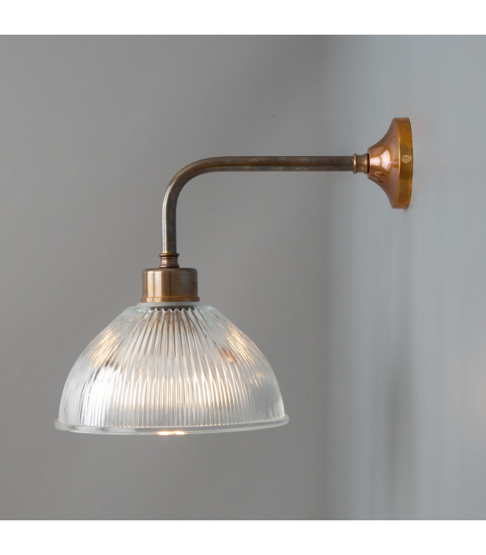 Dhaka Industrial Wall Light Antique Brass-3