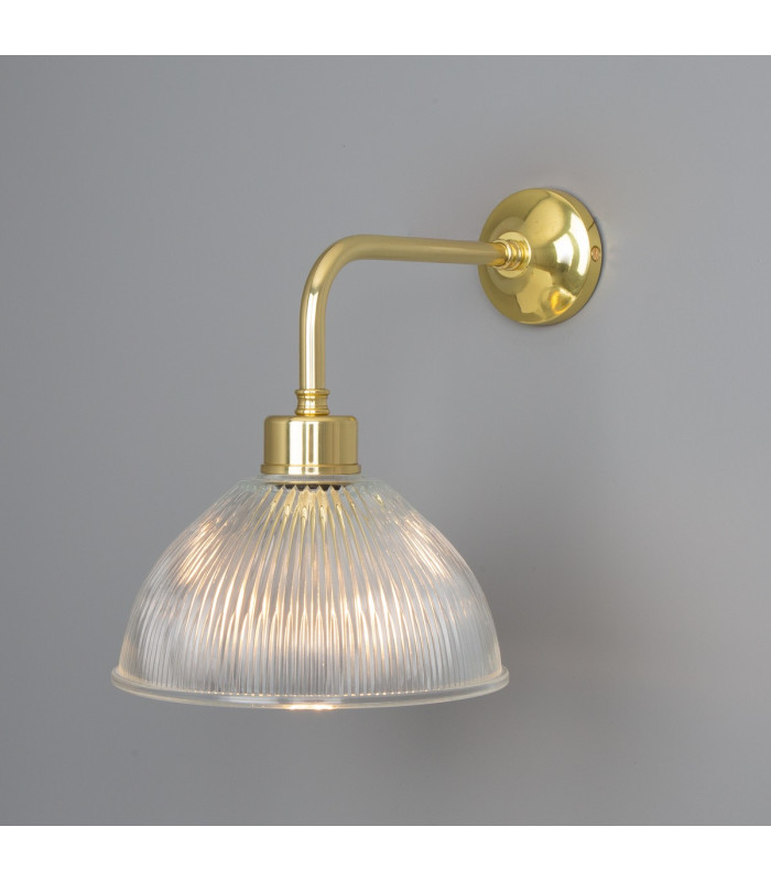 Dhaka Industrial Wall Light Polished Brass-1