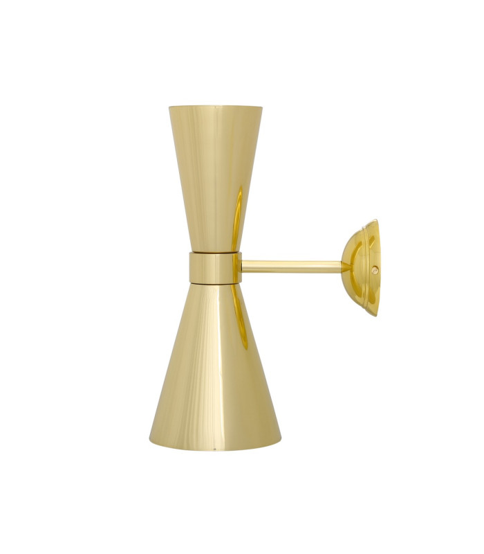 Amias Elegant Wall Light Polished Brass-2