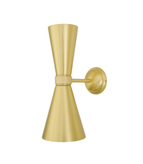 Amias Elegant Wall Light Satin Brass
