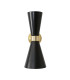 Cairo Wall Light Polished Brass Matt Black-2