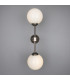 Yaounde Globe Wall Light Antique Silver-2