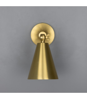 Moya Wall Light Satin Brass-2