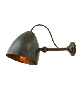 Quito Cone Wall Light Antique Brass-2