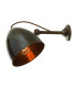 Quito Cone Wall Light Antique Brass-4