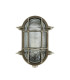 Ruben Outdoor Small Oval Bulkhead Antique Silver IP54-1
