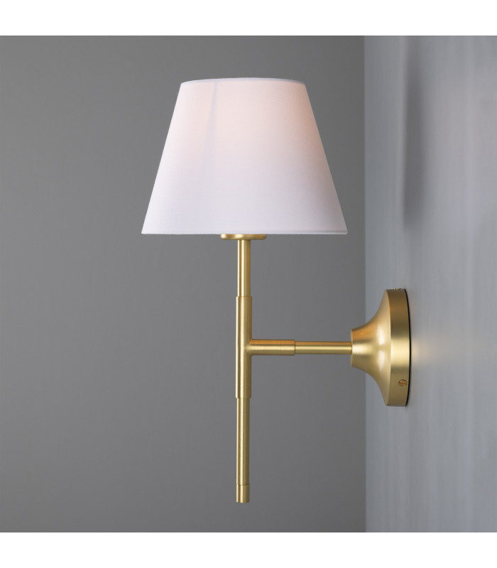 Tenby Wall Light Satin Brass-5