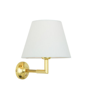 Kilkee Wall Light Polished Brass