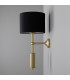 Gorey Wall Light Satin Brass-3
